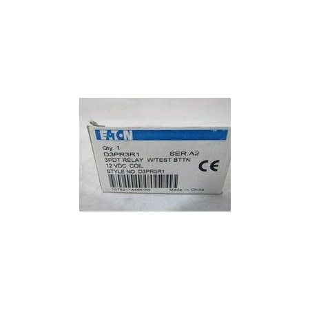 Eaton Power Relay, Octal, 16 A, 11 Pins D3PR3R1